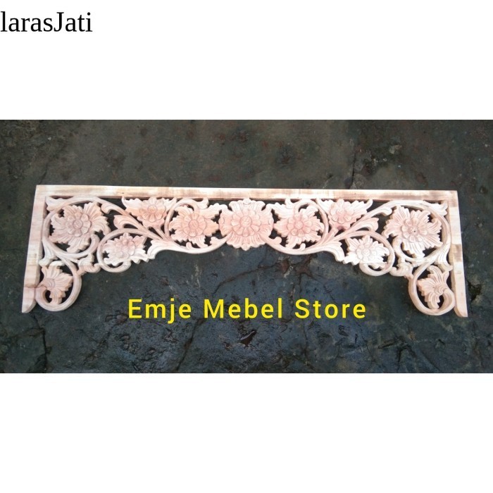 ornamen ukir jepara hiasan dinding gebyok mahoni ukiran tempel kayu istimewa