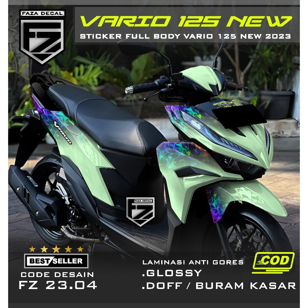 Decal vario 125 new full body - Stiker vario 125 new 2023 fullbody Aksesoris vario 125 new