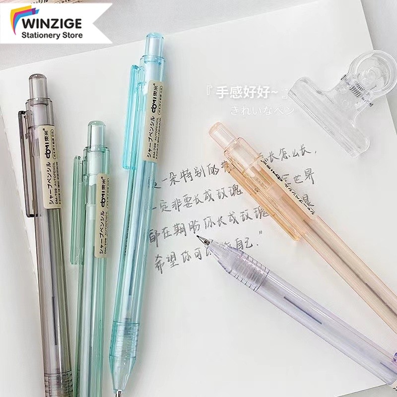 

Winzige Mechanical Pencil 0.5mm Mekanik Warna Pastel Lucu Unik Pensil Alat Tulis Aesthetic Stationery