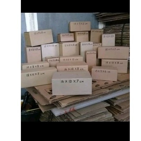 

Kardus tebal 2 lapis polos kardus packing box kardus 2 play 3 lapis plastik