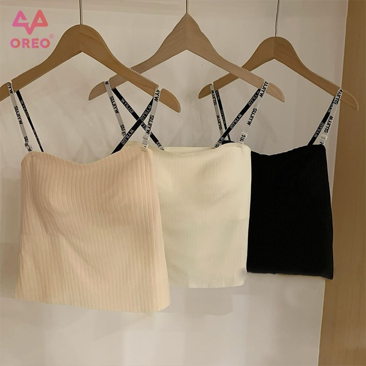 OREO [1PCS] -628- BH Bra Sport Yoga Olahraga Pakaian Wanita Tank Top Model Crop Fashion Korea