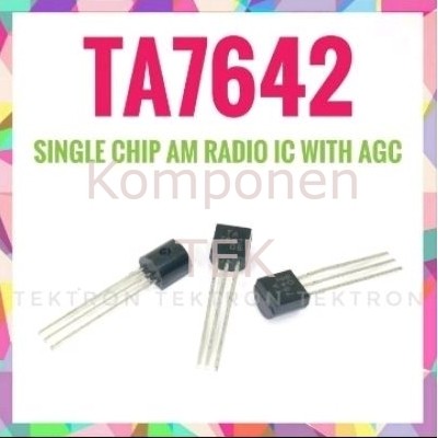 IC TA7642 AM Single AM Radio IC AGC eq. YS414