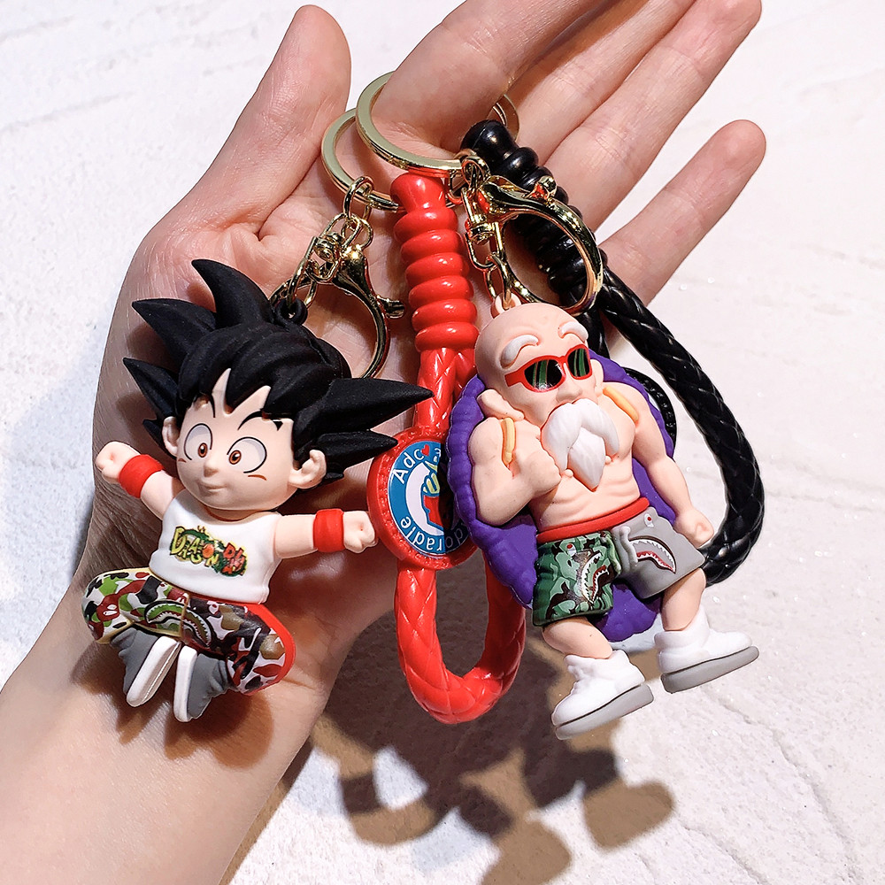 ganci Gantungan Kunci Anime Dragon Ball Z Keychain Goku Untuk Tas Motor Mobil