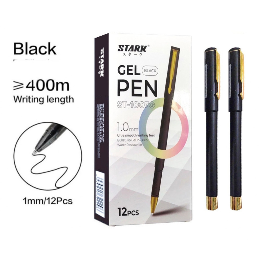 

Pulpen Gel Tanda Tangan Stark ST-1007 - Hitam 1,00 mm