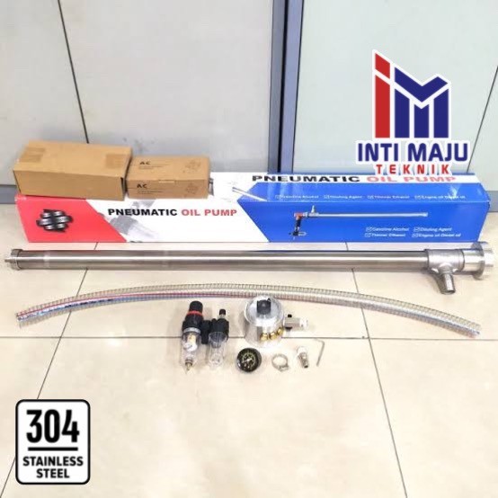 Barrel pump pneumatic stainles SUS 304 pneumatic drum pump sus 304