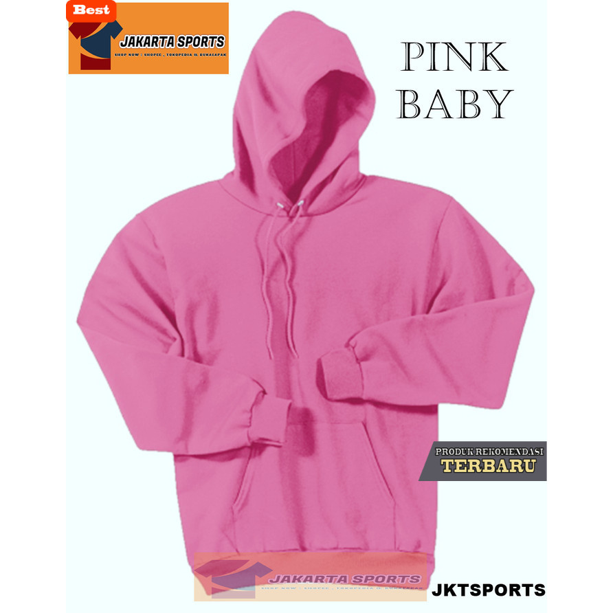 hoodie pria keren HOODIE KUPLUK PINK - JAKET SWEATER PRIA WANITA JUMPER DISTRO POLOS - Fuchsia, M