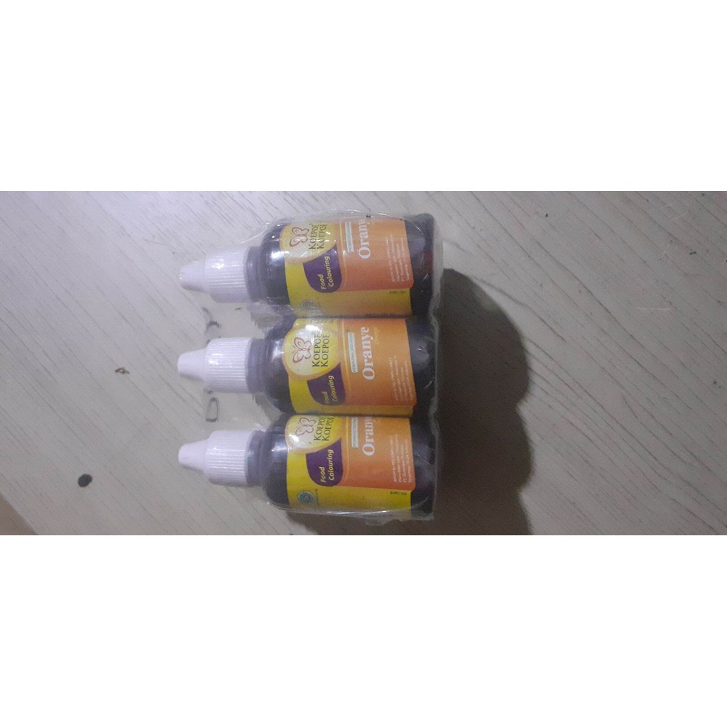 

colouring food KOEPOE KOEPOE pewarna makanan orange 30ml