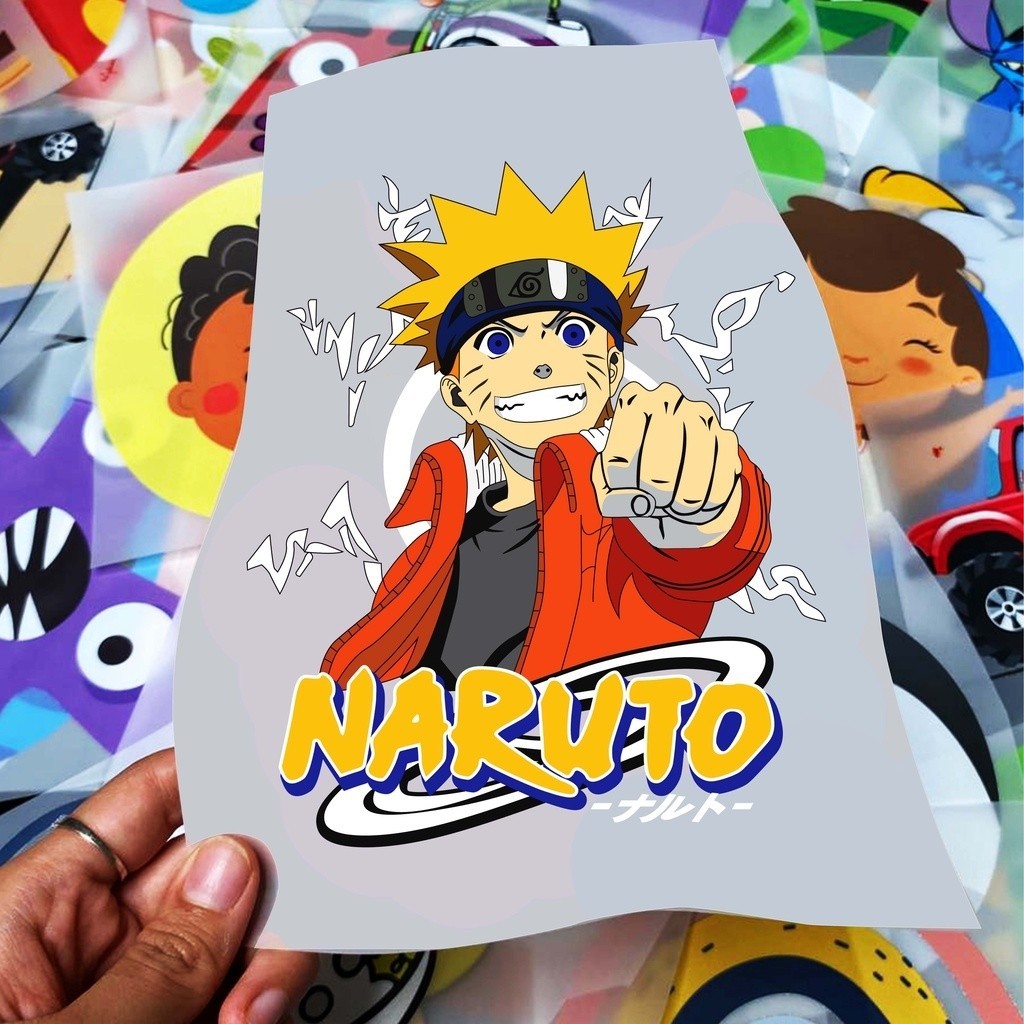 

SABLON SETRIKA - SABLON DTF - SABLON INSTAN - TEMA NARUTO PART #1
