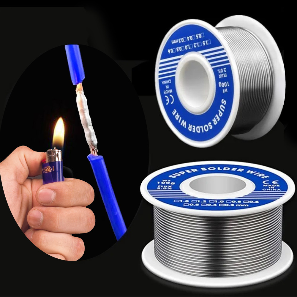 Disposable Lighter Solder Welding Wire Soldering Tin Wires Stainless Steel Copper Iron Nickel Batter