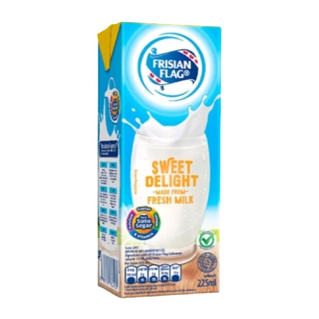 

Frisian Flag Susu Cair Uht Sweet Delight 225Ml