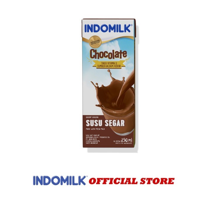 

New Item INDOMILK SUSU UHT CHOCOLATE 250ml