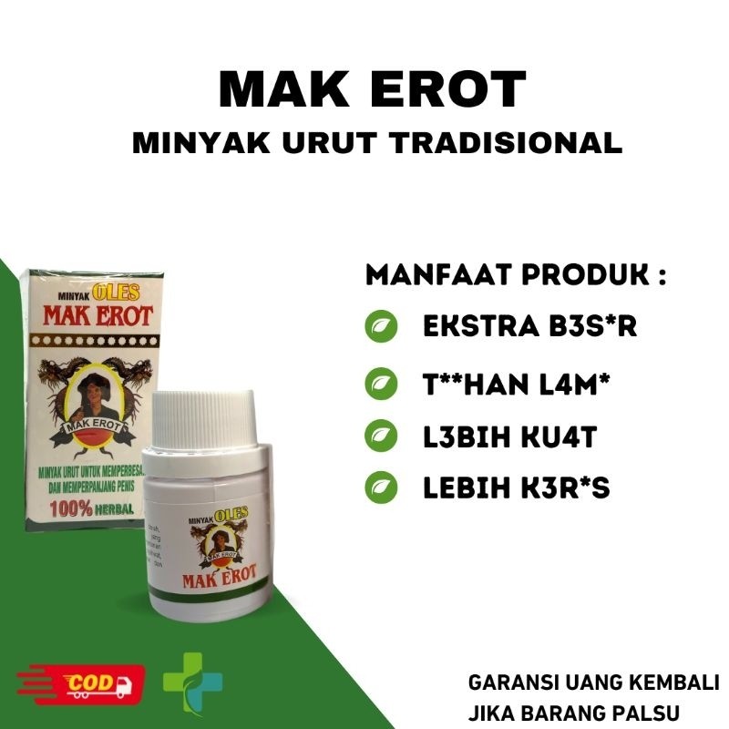 COD Minyak Mak Erot  Minyak Oles Extra Kuat Tahan Lama Extra Panjang
