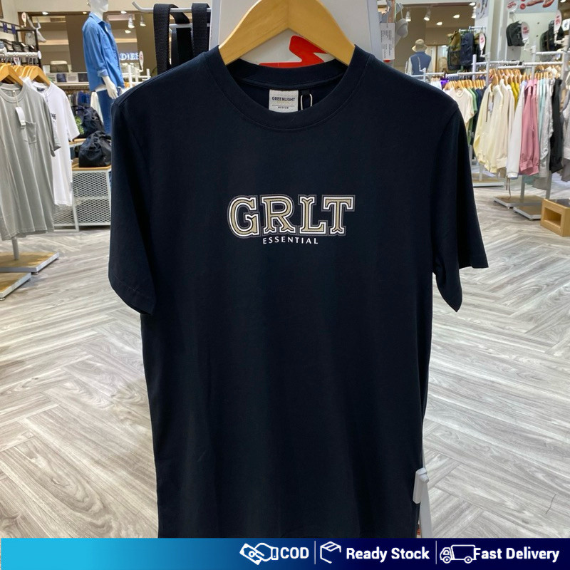 【COD】Kaos Greenlight ariel noah Original LOGO (REGULER FIT) (SLIM FIT) Kaos Pria greenlight ori 100%