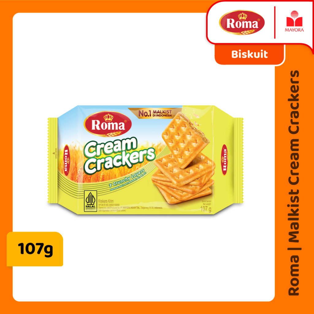 

Roma Malkist Cream Cracker 107 gr