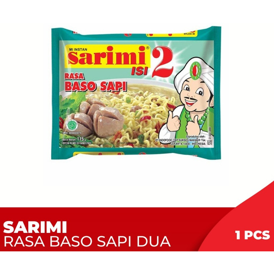

Sarimi Rasa Baso Sapi Dua indofood