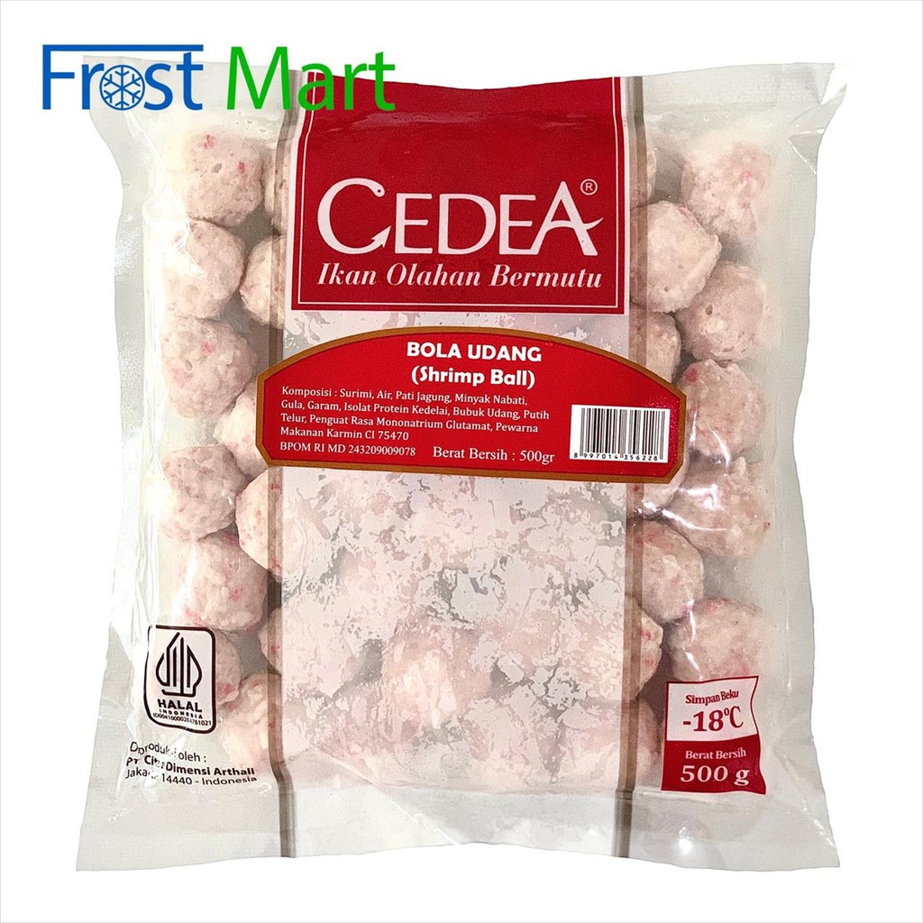 

Bola Udang Cedea 500 Gr