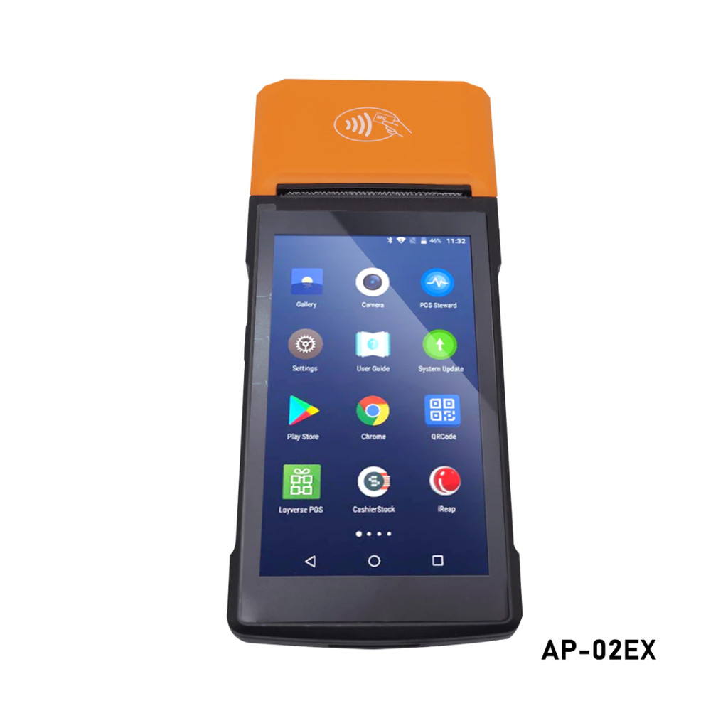 

Mesin Kasir Android Iware AP-02EX (3GB/32GB) Portable Pos
