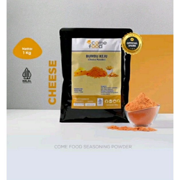 

kimoura shop-undefined-Bumbu tabur American Cheese 1kg / powder seasoning / keju premium