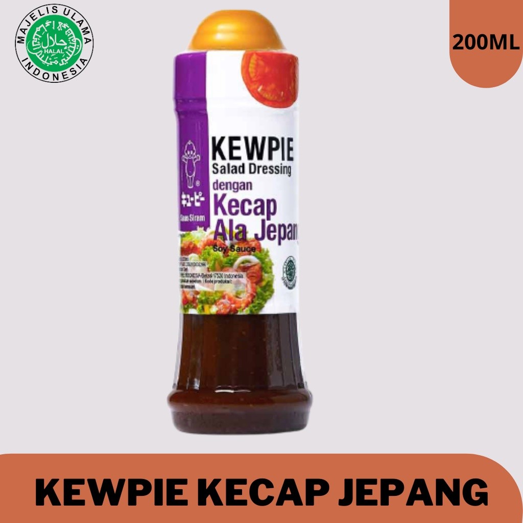 

allforyou_-undefined-Saus Salad Dressing Kewpie Soyu Kecap ala Jepang 200 ml Halal Murah