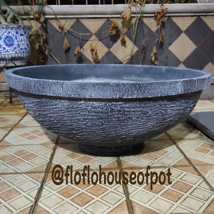 pot semen teratai lotus bulat Diameter 90cm