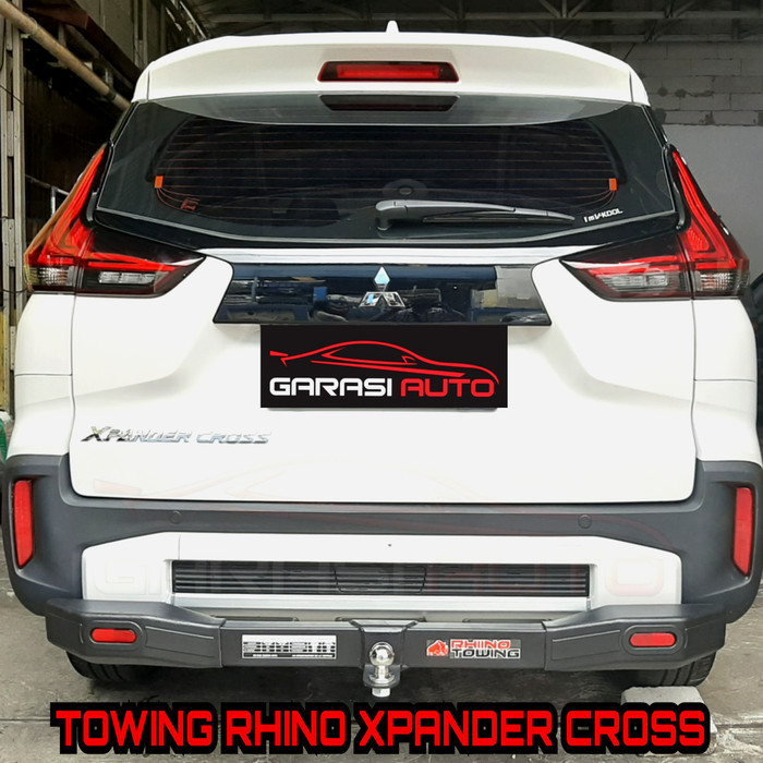 Paket Towing Bar Tanduk Bumper Xpander Depan Belakang Rhino Guard Besi