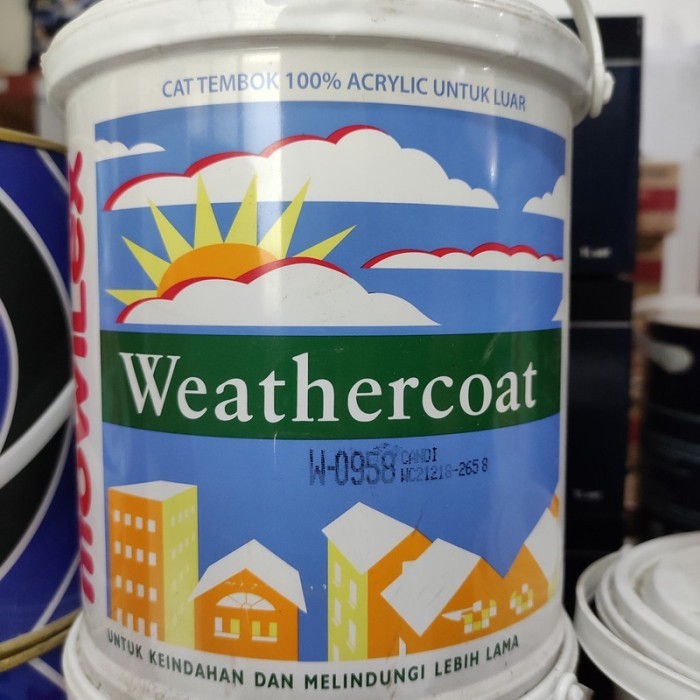 MOWILEX WEATHERCOAT 2.5LT [ GALON ] / CAT MOWILEX / CAT TEMBOK LUAR