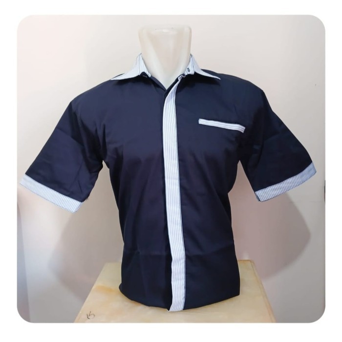 baju pramusaji service, waiters, cleaning service,seragam offfice boy - Dongker, XL