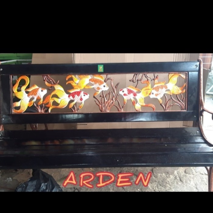 Kursi Taman Besi Tempa Elegance