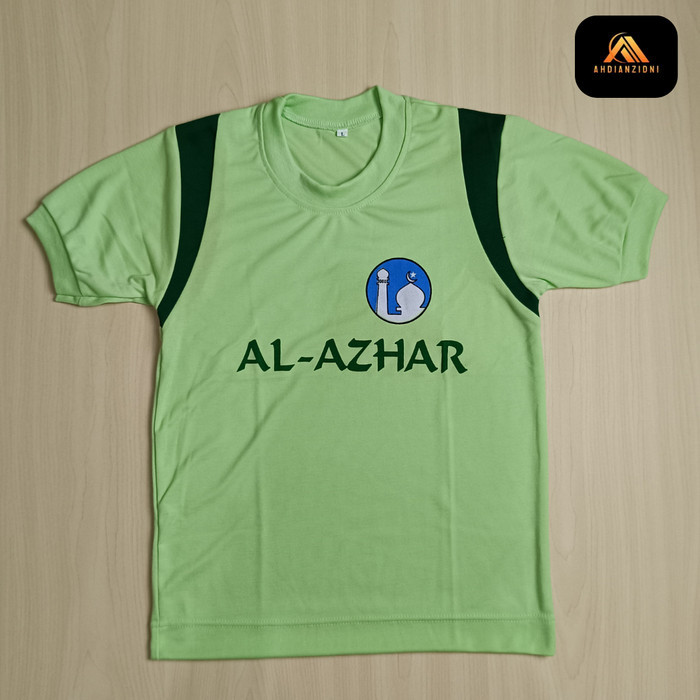 KAOS OLAHRAGA SD AL AZHAR TANGAN PENDEK SERAGAM AL AZHAR - L5
