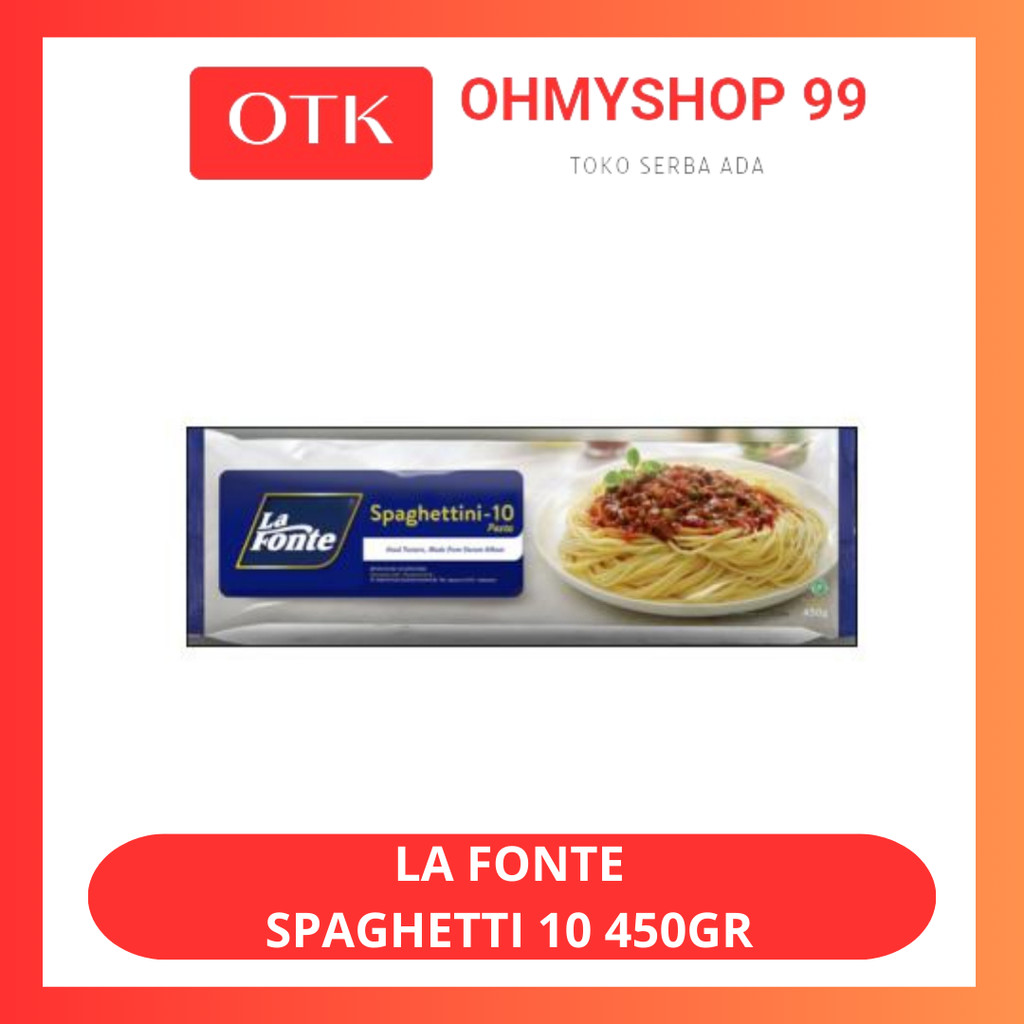 

La Fonte Spaghetti 10 450gr