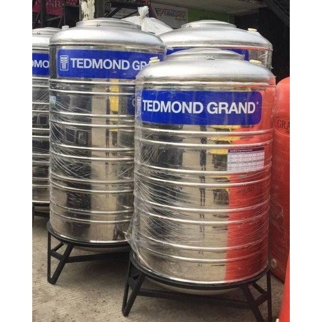 Promo Tangki Tandon Air TEDMOND GRAND STAINLESS STEEL TSV 1000 (600 LITER) / TEDMOND GRAND TSV 1500 