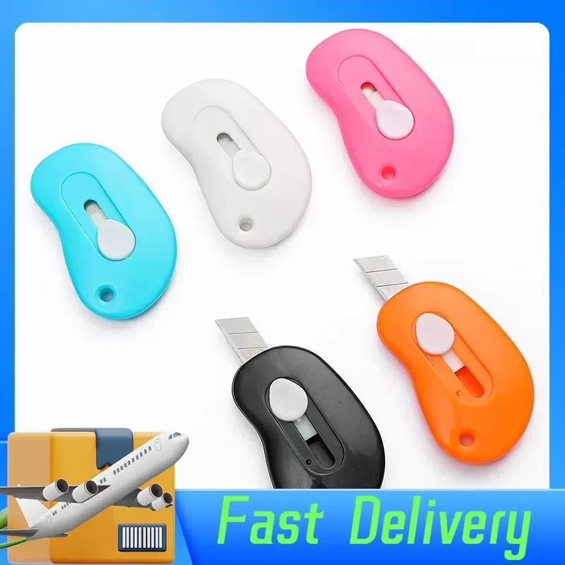 

Cute Rabbit Cloud Color Mini Portable Utility Knife Paper Cutter Cutting Paper Razor Blade Office Stationery Cutting Supplies