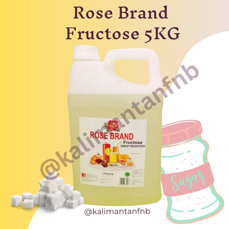 

Gula Cair Gula Fruktosa Rose Brand 5Kg Fructose - INSTANT SAMEDAY