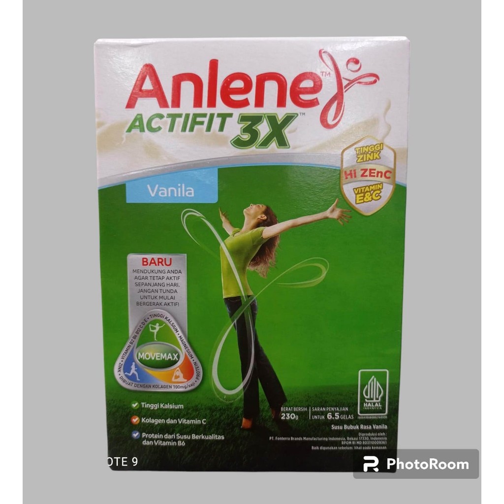 

Anlene Actifit Vanila, 230gr