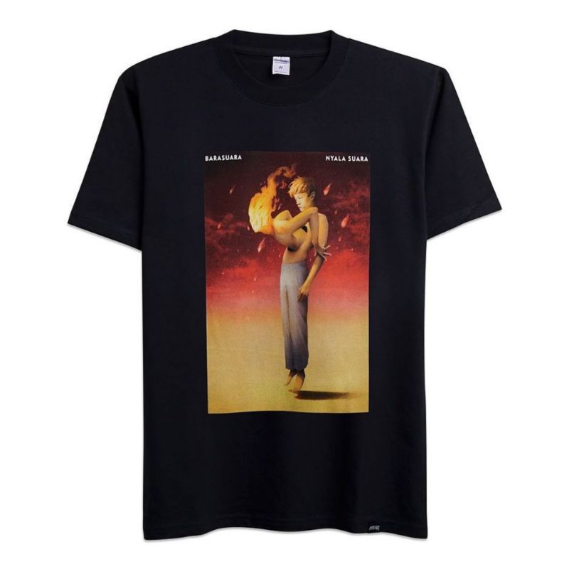 (LTD) Tshirt BARASUARA - NYALA SUARA | Barasuara Official Merchandise
