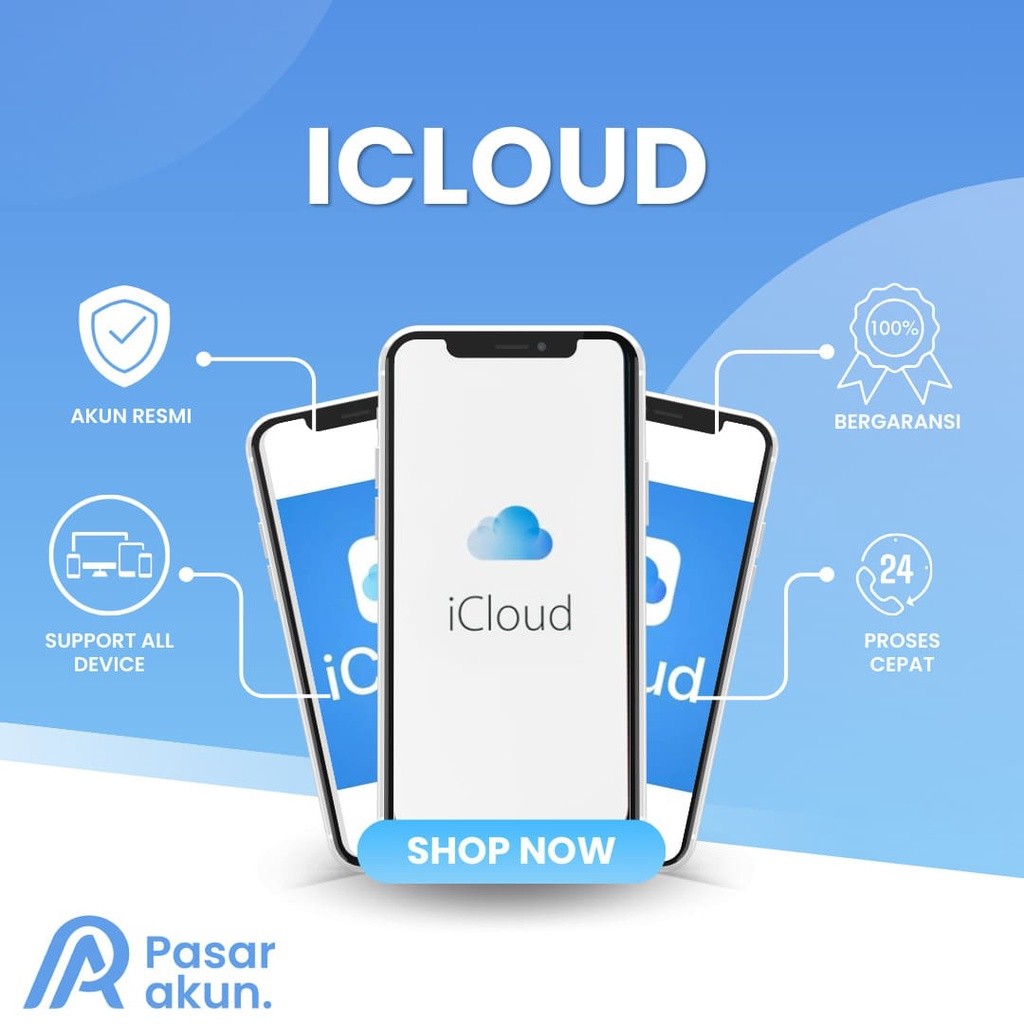 Akun Icloud 50gb Premium 1 Tahun Garansi Full