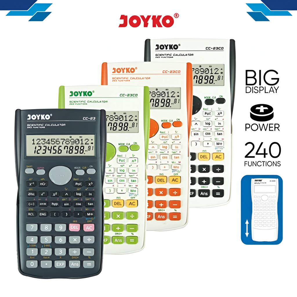 

Calculator Kalkulator Joyko CC-23 CC-23CO Scientific 240 Functions