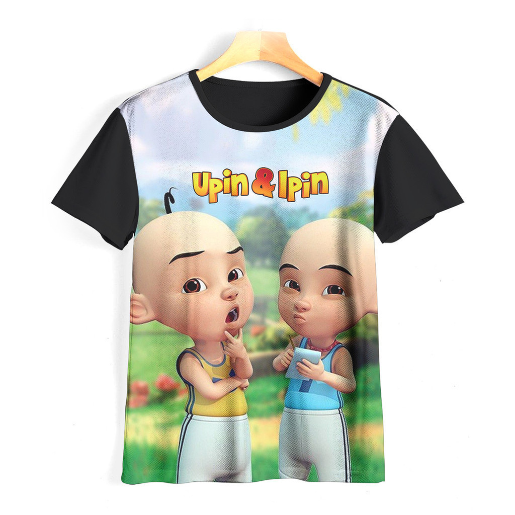 Kaos Upin & Ipin Keren dan Adem | Kaos Anak Upin Dan Ipin | 046UI006
