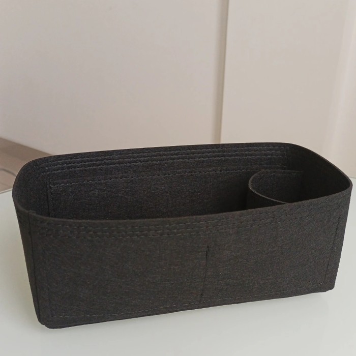 L city keepall size organizer - Black stok terbatas