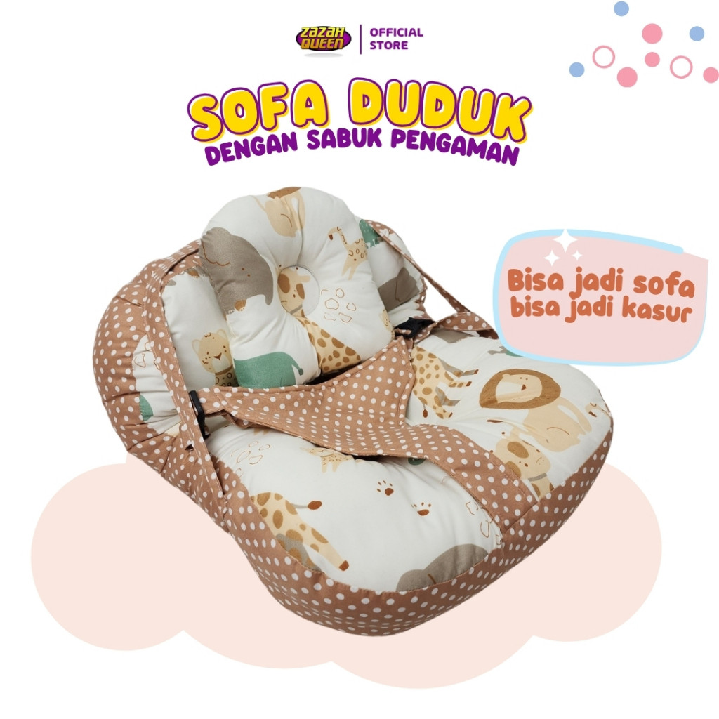 sofa bayi multifungsi / sofa bayi gesper jumbo / sofa bayi duduk jumbo