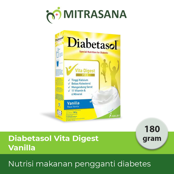 

[[Promo]]BEST SELLER DIABETASOL VITA DIGEST VANILA 180 GR*
