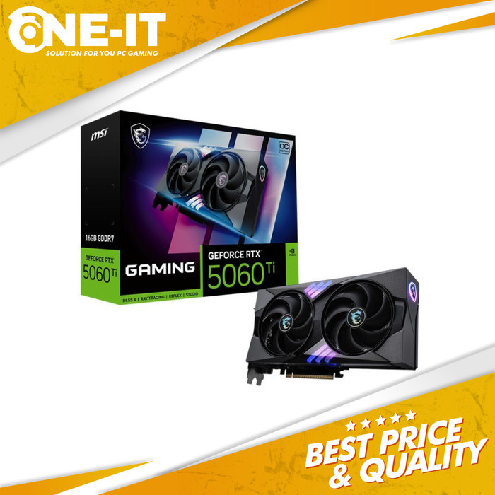 VGA MSI GEFORCE RTX 5060 TI GAMING OC 16GB GDDR7 16G