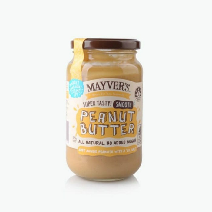 

Mayver's Peanut Butter Smooth Selai Kacang Sehat Aman Diabetes 0605