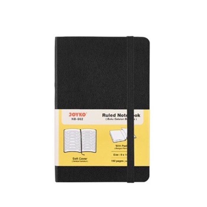 

Organizer Moerah~ Buku Tulis/ Note Book A6 Joyko NB-662 - Hitam