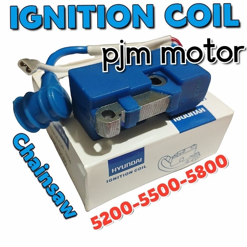 

HYUNDAI 5200 Cdi coil koil pengapian mesin chainsaw senso sinso mini 5500 5800 ORIGINAL amplas