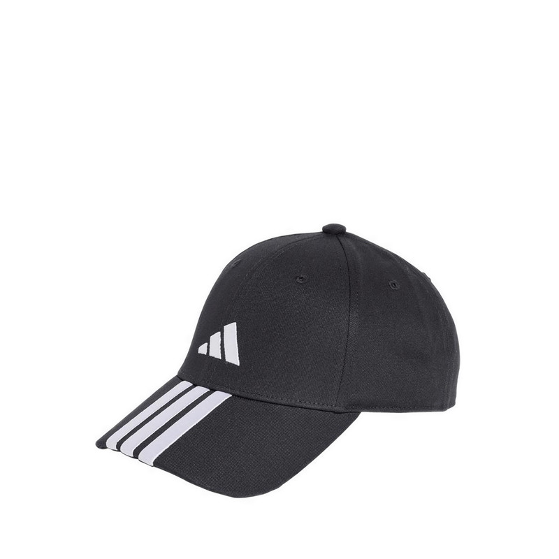 adidas 3-Stripes New Logo Unisex Baseball Cap - Black