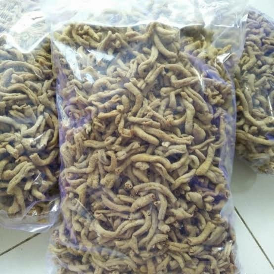 

SALE CEMILAN Termurah keripik usus ayam 250gr COD Murah