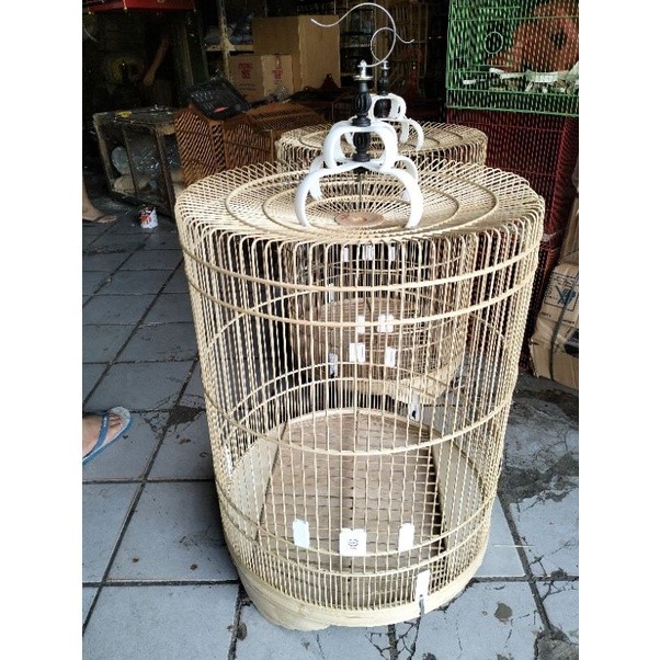 Sangkar Murai Rafi Mentah No.2 Bambu Berkualitas