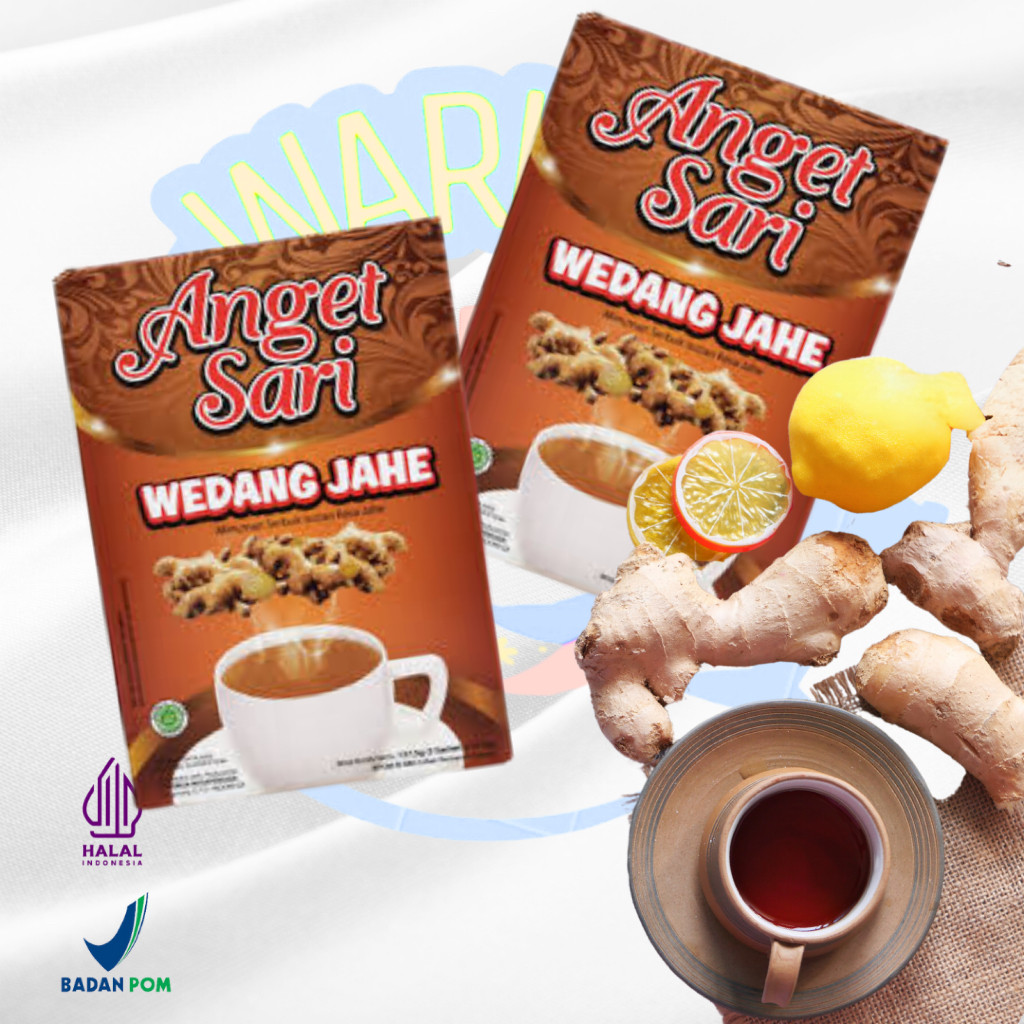 

Indonesian Anget Sari Wedang Jahe 24g Authentic Indonesia Warm Ginger Drink Traditional Herbal Drink