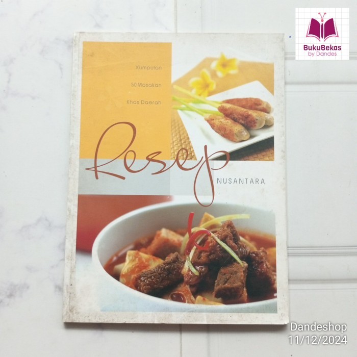 Resep Nusantara - Kumpulan 50 Masakan Khas Daerah - Buku Resep Masakan - BUKUGRAFI